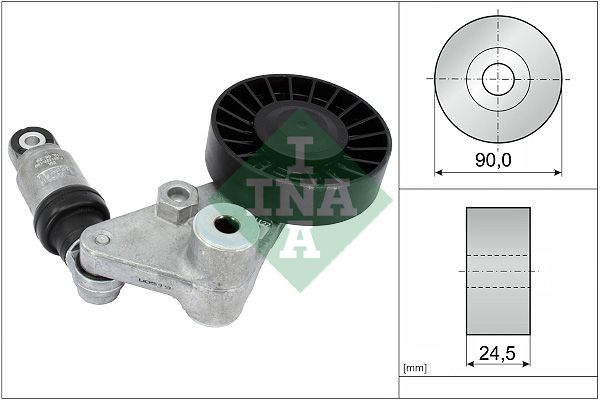 Belt Tensioner, V-ribbed belt INA 534 0033 10