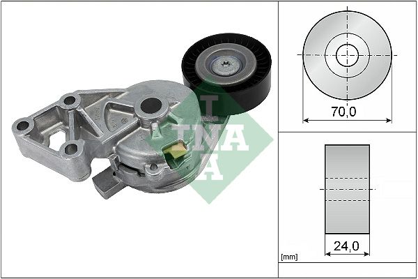 Belt Tensioner, V-ribbed belt INA 534 0132 30