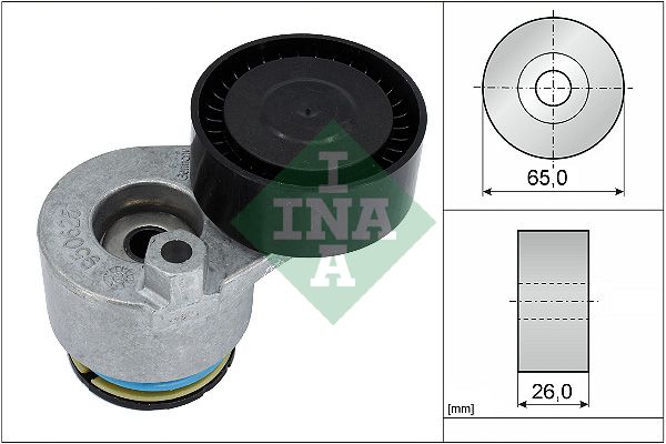 Belt Tensioner, V-ribbed belt INA 534014130