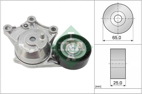 Belt Tensioner, V-ribbed belt INA 534 0656 10