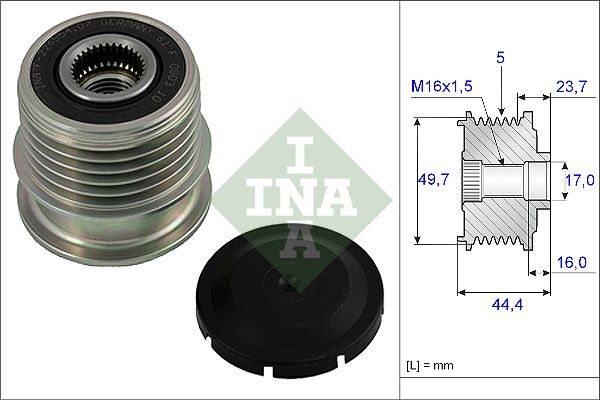 Alternator Freewheel Clutch INA 535 0011 10