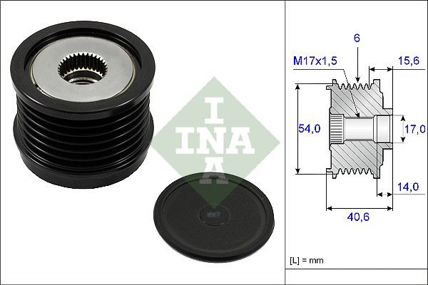 Alternator Freewheel Clutch INA 535 0230 10