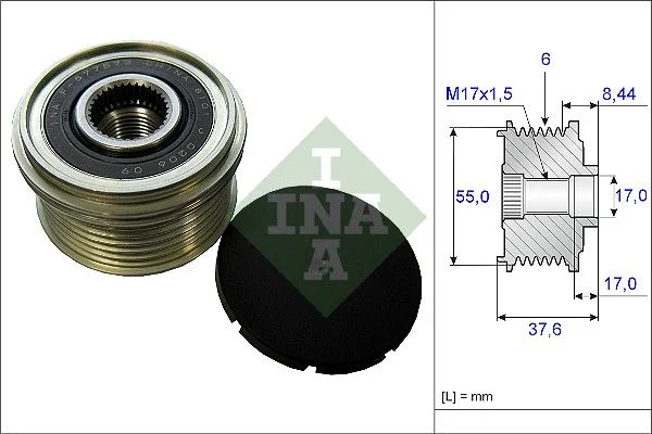 Alternator Freewheel Clutch INA 535 0246 10