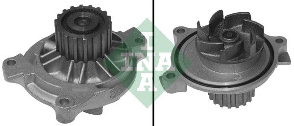 Water Pump, engine cooling INA 538 0499 10