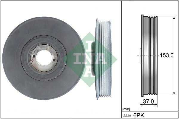 Belt Pulley, crankshaft INA 544 0039 10