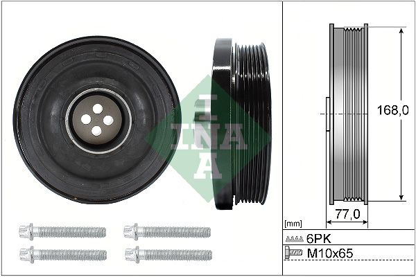 Belt Pulley Set, crankshaft INA 544013020