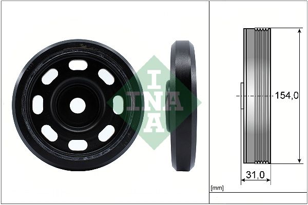 Belt Pulley, crankshaft INA 544 0170 10