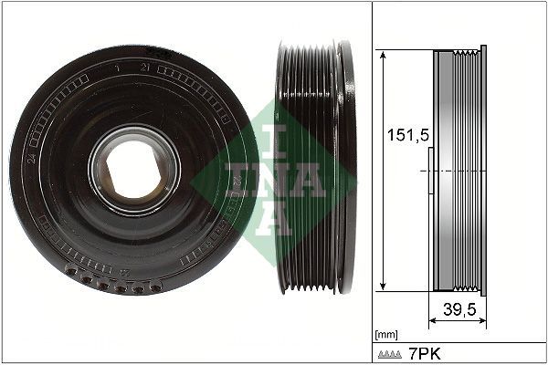 Belt Pulley, crankshaft INA 544 0177 10