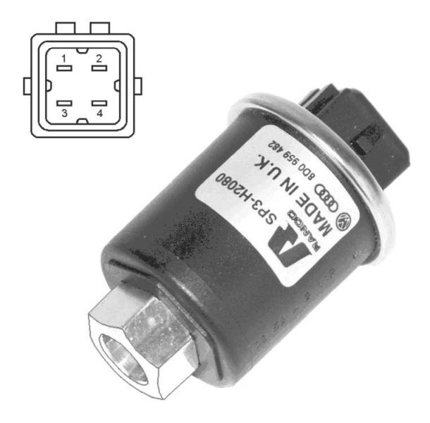 Pressure Switch, air conditioning NRF 38938