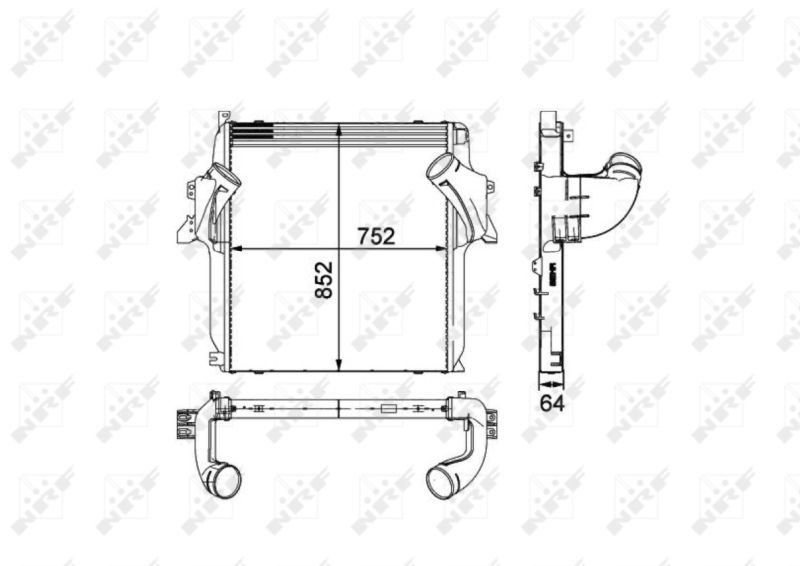 Charge Air Cooler NRF 30905