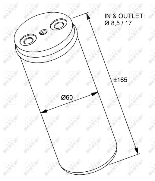 Dryer, air conditioning NRF 33233