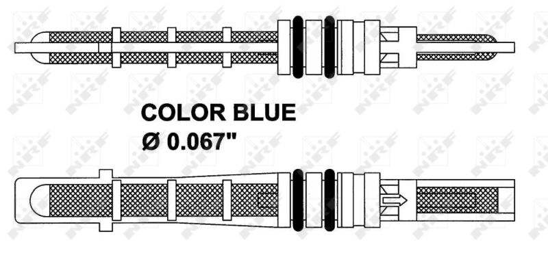 Išsiplėtimo vožtuvas, oro kondicionavimas NRF 38207