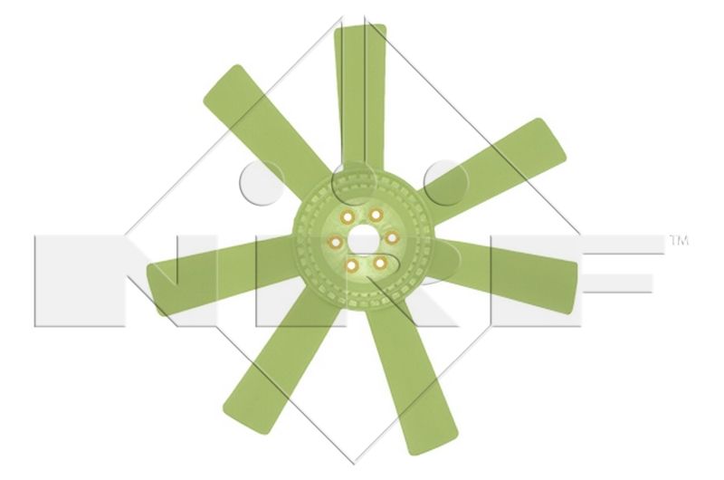 Fan Wheel, engine cooling NRF 49809