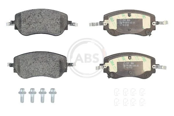 Stabdžių trinkelių rinkinys, diskinis stabdys ABS 35391