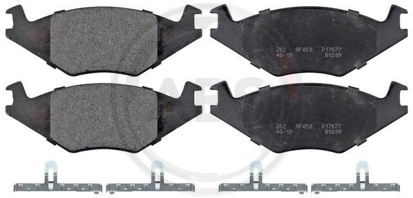 Brake Pad Set, disc brake A.B.S. 36539