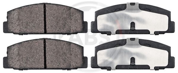 Brake Pad Set, disc brake A.B.S. 36571