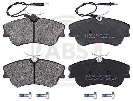 Brake Pad Set, disc brake A.B.S. 37019