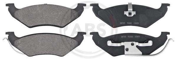 Brake Pad Set, disc brake A.B.S. 38715