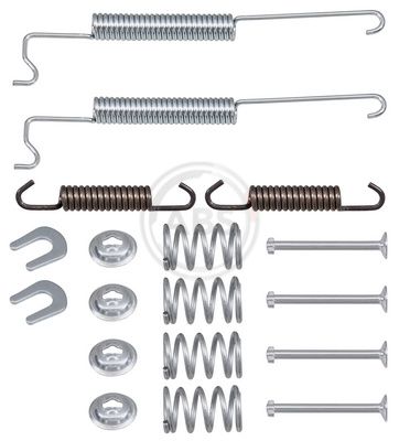 Priedų komplektas, stabdžių trinkelės A.B.S. 0049Q