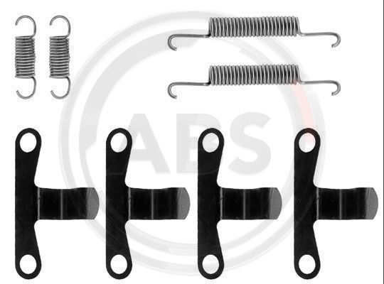 Accessory Kit, parking brake shoes A.B.S. 0594Q