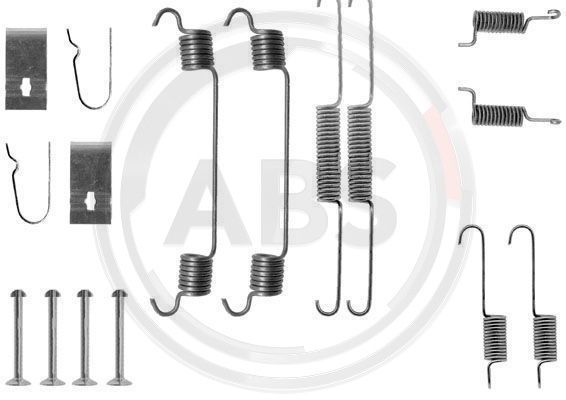 Kit d'accessoires, garnitures de frein A.B.S. 0675Q