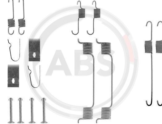 Accessory Kit, brake shoes A.B.S. 0700Q