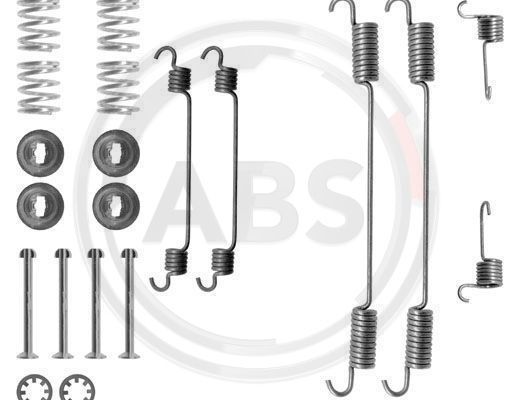 Accessory Kit, brake shoes A.B.S. 0740Q