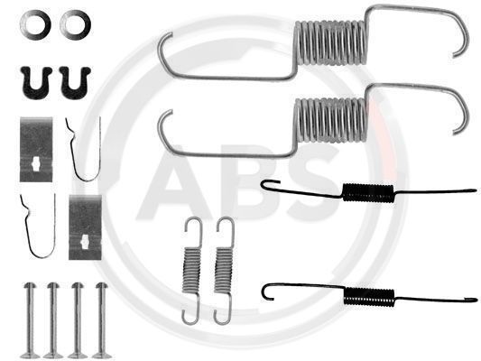 Accessory Kit, brake shoes A.B.S. 0743Q