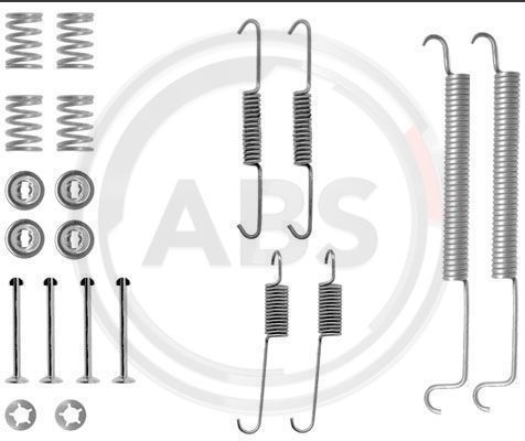 Accessory Kit, brake shoes A.B.S. 0756Q