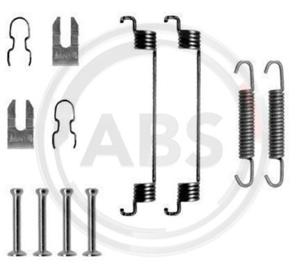 Accessory Kit, brake shoes A.B.S. 0783Q