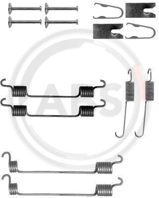 Accessory Kit, brake shoes A.B.S. 0797Q