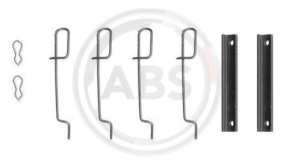 Accessory Kit, disc brake pad A.B.S. 0992Q