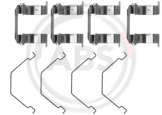 Комплект приладдя, накладка дискового гальма A.B.S. 1158Q
