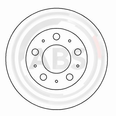 Brake Disc A.B.S. 15933