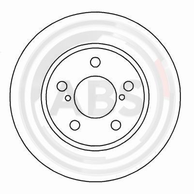 Brake Disc A.B.S. 16138