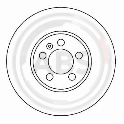 Brake Disc A.B.S. 16265