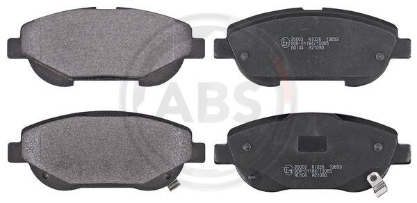 Brake Pad Set, disc brake A.B.S. 35003