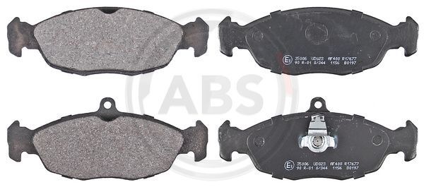 Brake Pad Set, disc brake A.B.S. 35006