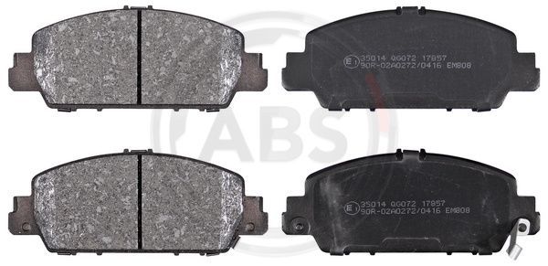 Brake Pad Set, disc brake A.B.S. 35014