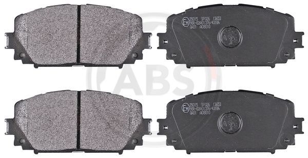 Brake Pad Set, disc brake A.B.S. 35015
