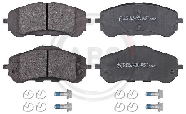 Brake Pad Set, disc brake A.B.S. 35018