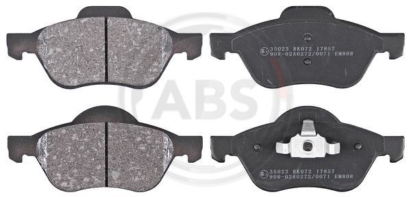 Brake Pad Set, disc brake A.B.S. 35023