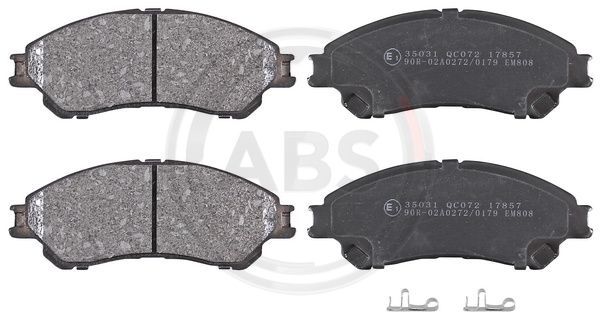 Brake Pad Set, disc brake A.B.S. 35031