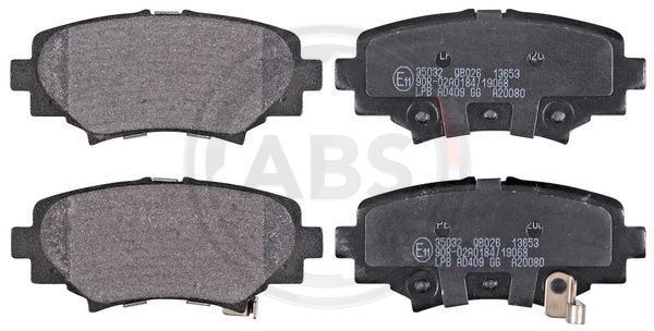 Brake Pad Set, disc brake A.B.S. 35032