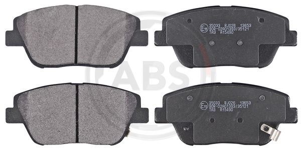 Brake Pad Set, disc brake A.B.S. 35033