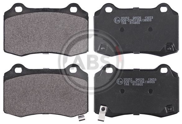 Brake Pad Set, disc brake A.B.S. 35052