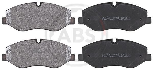 Brake Pad Set, disc brake A.B.S. 35055