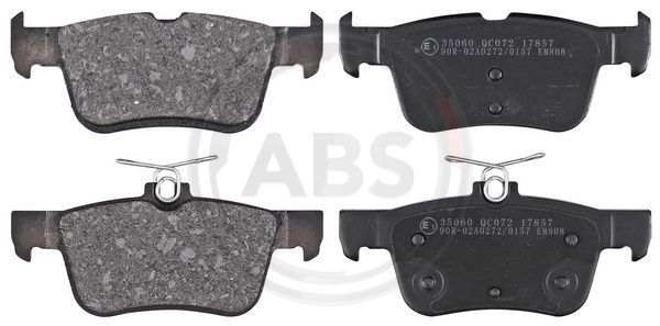 Brake Pad Set, disc brake A.B.S. 35060