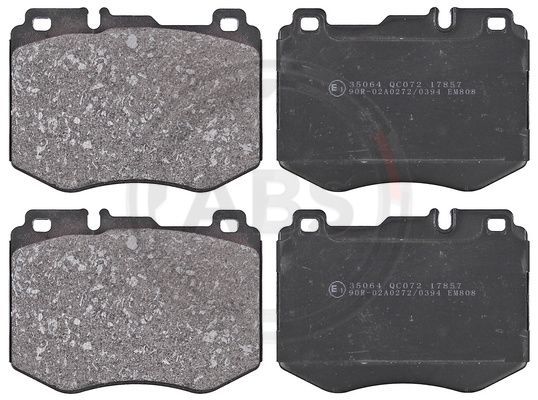 Brake Pad Set, disc brake A.B.S. 35064
