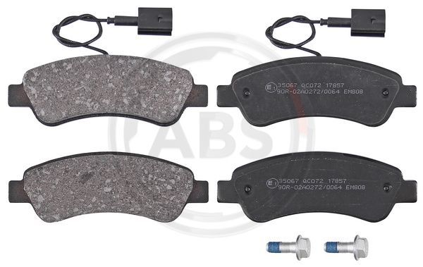 Brake Pad Set, disc brake A.B.S. 35067